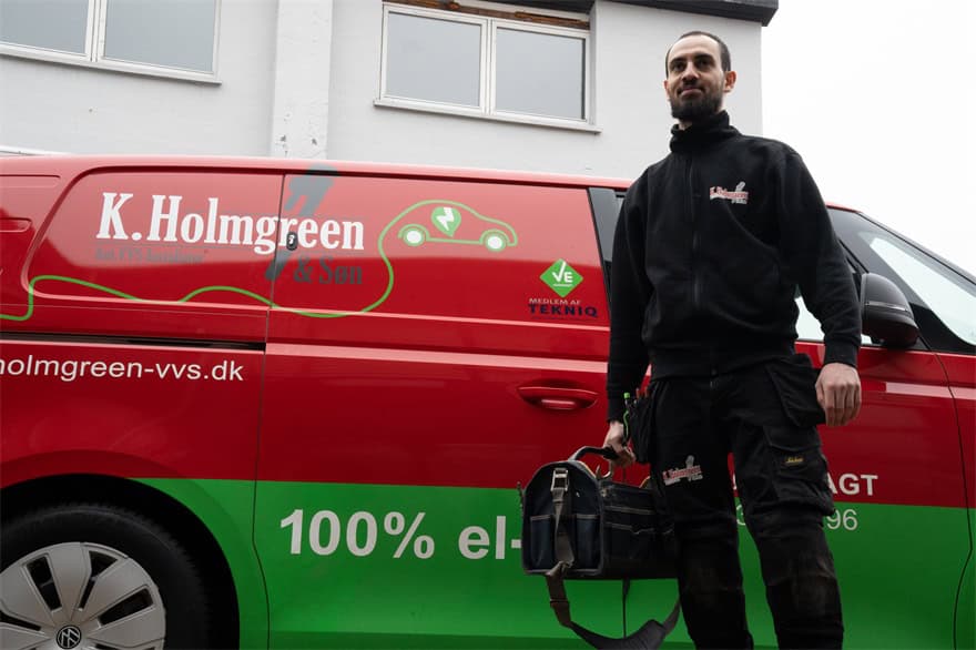 K. Holmgreen & Søn, medlem af Tekniq og Dansk VVS, godkendt af Tekniq Kvalitet ApS.